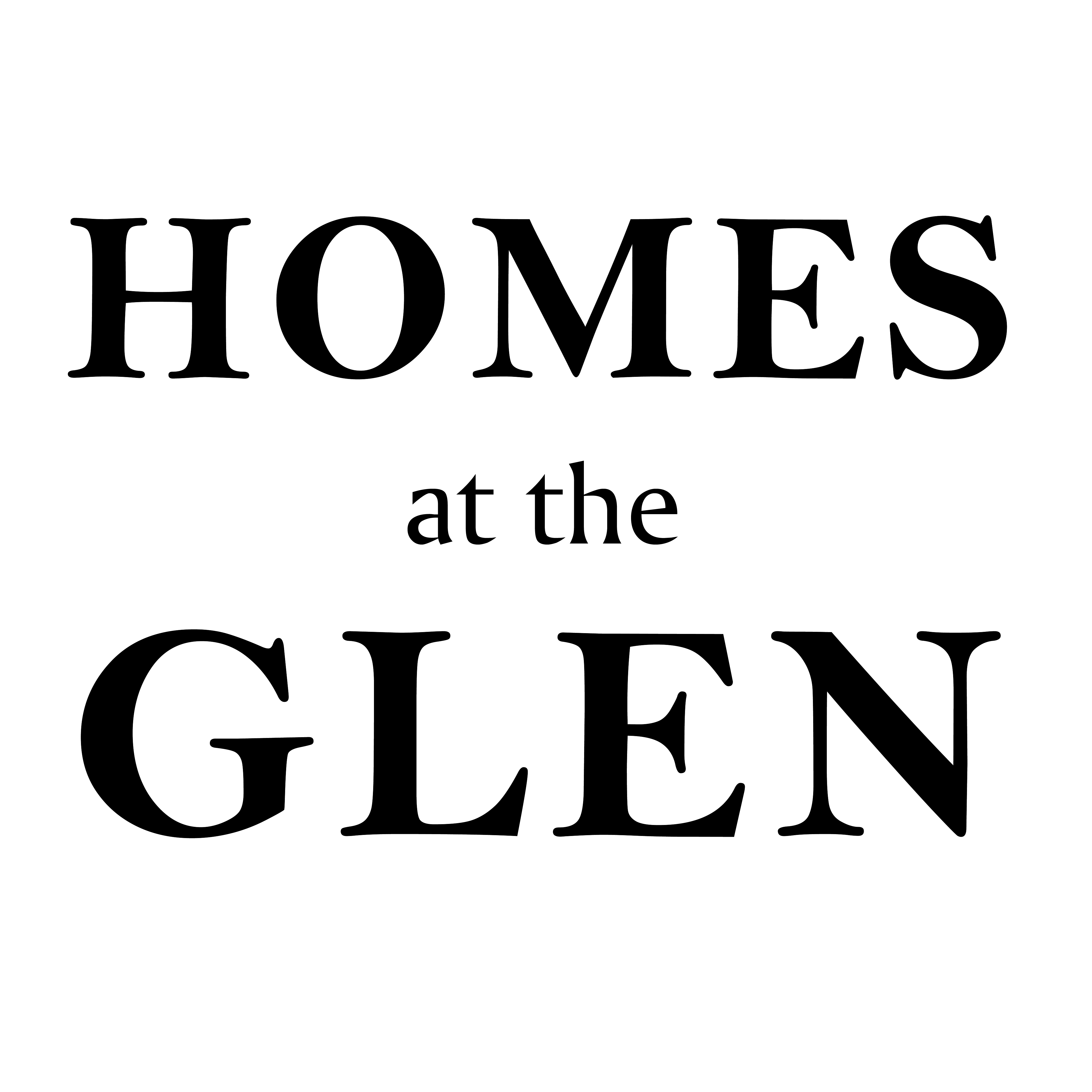 Homes at the Glen logo